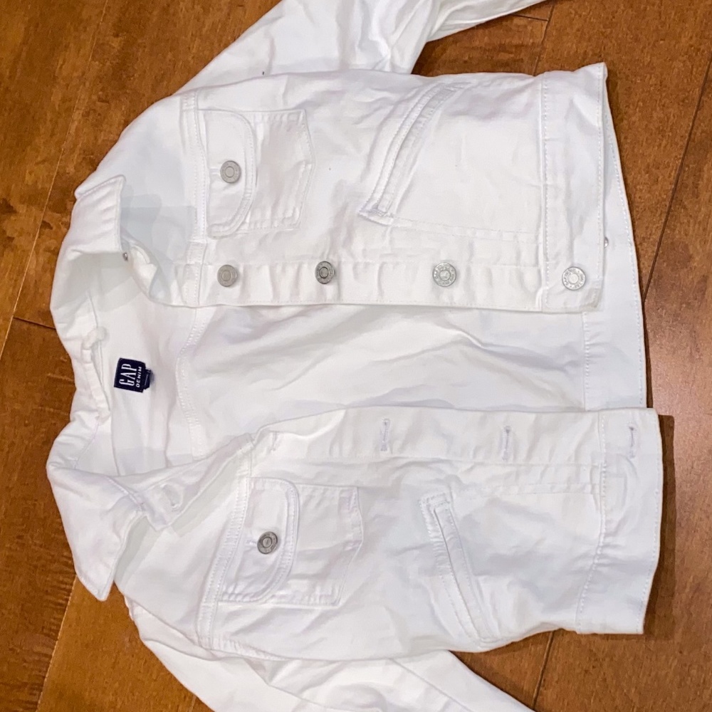 White Denim Jacket
